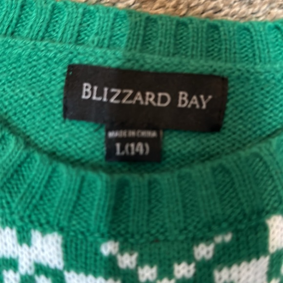 Pug Christmas Sweater - girls size 14 - Picture 2 of 3